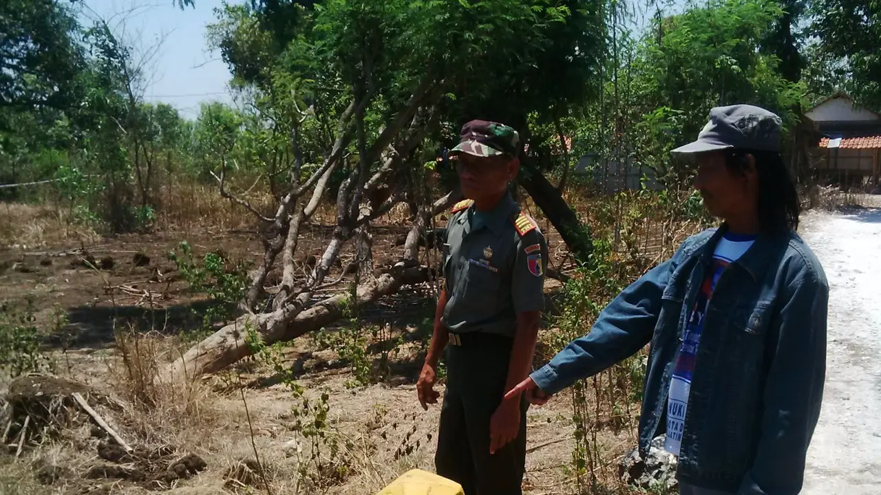 TNI-BPN Cek Patok Tanah Aset Negara di Kamal Madura