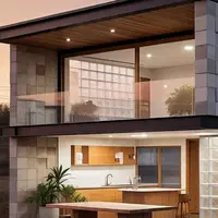 Inspirasi Desain Glass Block dengan Desain Kekinian (Sumber Gambar: Meta AI)