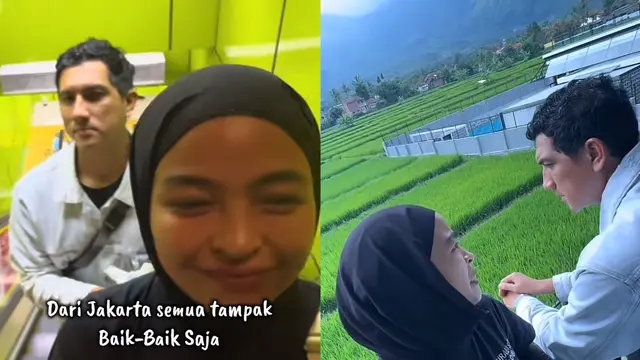 Tantri Kotak Liburan ke Garut Bareng Suami, Terdampar di Cibatu karena Salah Pesan Tiket Kereta. (Dok: TikTok @tantrisyalindrii)