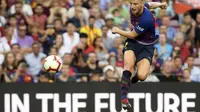 Chelsea berniat mendatangkan Ivan Rakitic yang kontraknya di Barcelona akan berakhir pada 2021. (AFP/Lluis Gene)