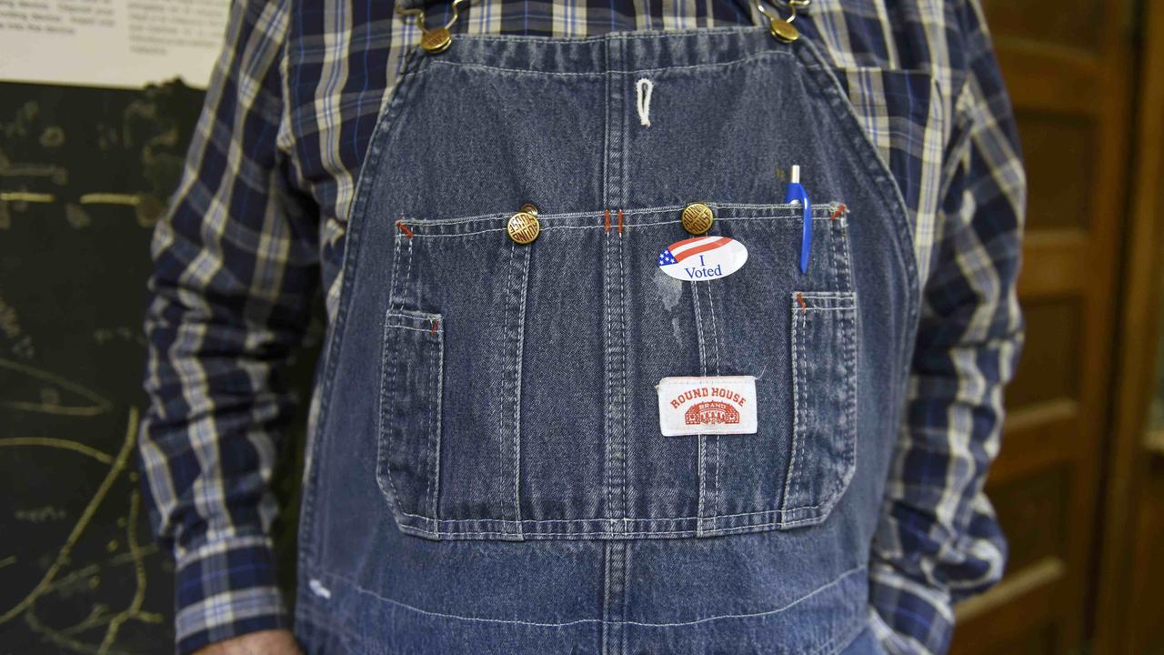 Stiker ini jadi pertanda seseorang telah berpartisipasi dalam Pilpres AS