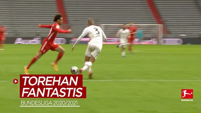 VIDEO: Torehan Leroy Sane dan 9 Gol Fantastis Terbaik di Bundesliga 2020/2021