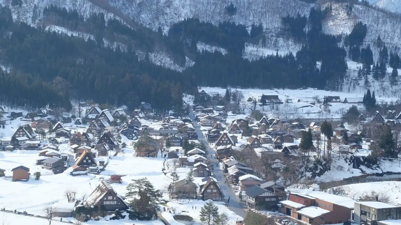 Shirakawa-go Jepang