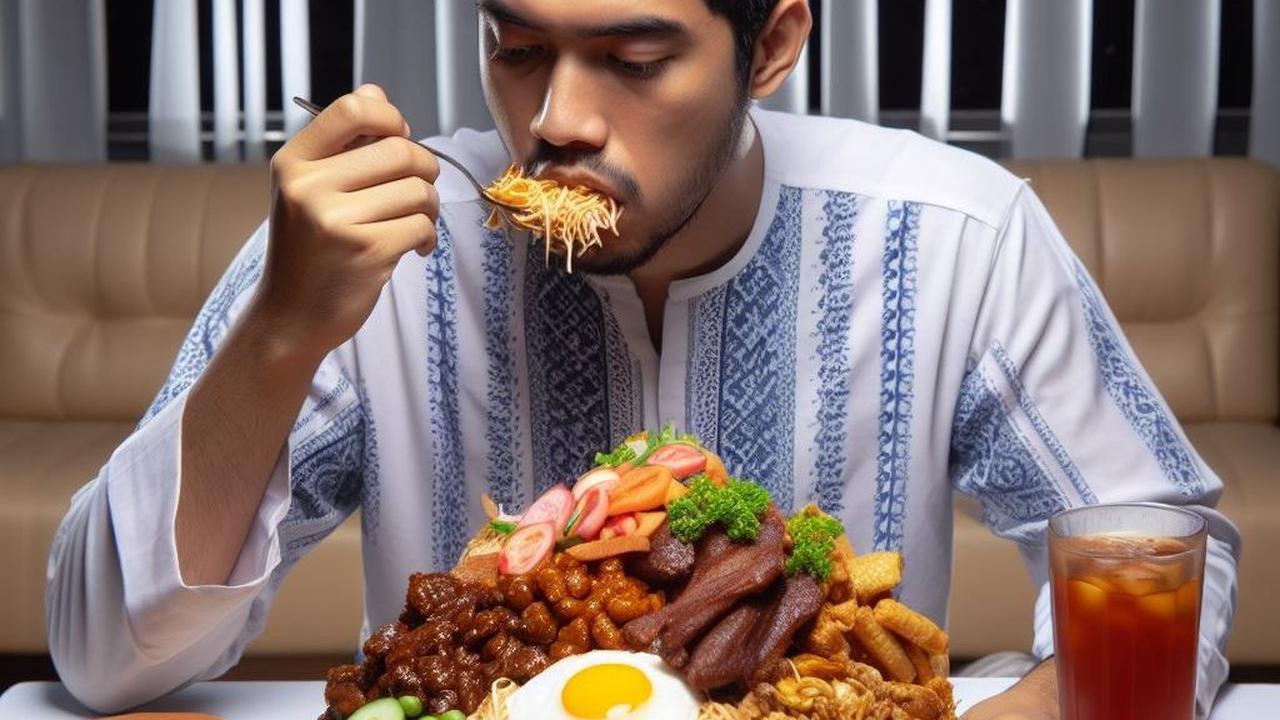 Memperbanyak Konsumsi Makanan Manis dan Berlemak Selama Sahur