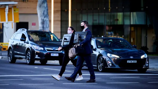FOTO: Canberra Lockdown Setelah 1 Kasus COVID-19 Terdeteksi