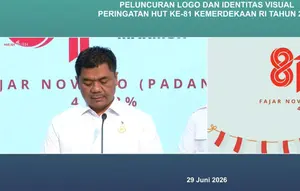Istana Umumkan Logo Resmi HUT ke-81 RI Karya Desainer Padang