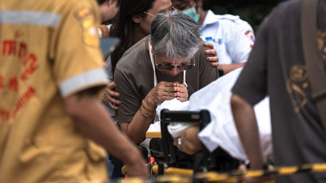 FOTO: Penembakan Brutal di Pasar Bangkok, Pelaku Bunuh Diri Setelah Tewaskan 5 Orang