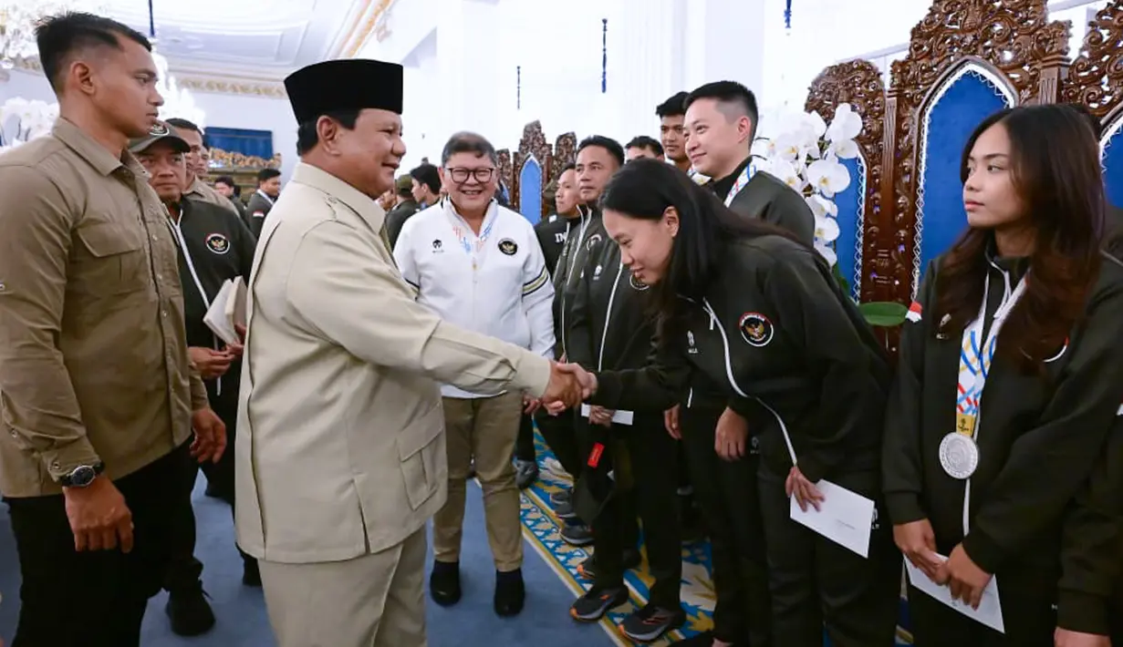 Atlet Indonesia di SEA Games ke-33 sukses membawa pulang 91 medali emas, 111 perak, dan 131 perunggu. (Foto: Muchlis Jr - BPMI Sekretariat Presiden)