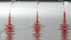 Gempa berkekuatan 5,1 skala Richter (SR) mengguncang, Lampung, Selasa (25/4/2017). Berdasarkan data Badan Meteorologi Klimatologi dan Geofisika (BMKG), pusat gempa berada di 6,17 Lintang Selatan (LS), dan 105,36 Bujur Timur (BT). 