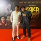 Potret Arie Kriting di Gala Premiere Film Kaka Boss. (Sumber: Instagram/ferrybeat)