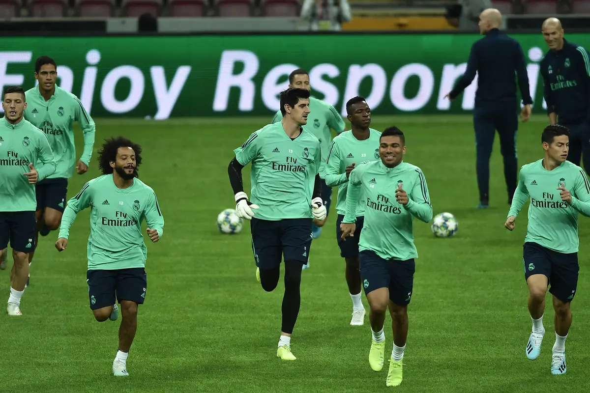 Intip Latihan Real Madrid Jelang Hadari Galatasaray