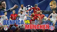 Benfica vs Munchen (Liputan6.com/Trie yas)