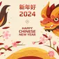 Ilustrasi Tahun Baru China, Imlek. (Image by pikisuperstar on Freepik)