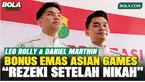 Leo Rolly Carnando dan Daniel Marthin mendapat bonus setelah berhasil mempersembahkan medali emas ganda putra untuk Indonesia di Asian Games Aichi-Nagoya 2026. Keduanya merasa sangat bahagia atas pencapaian tersebut, terutama setelah kegagalan pada A...