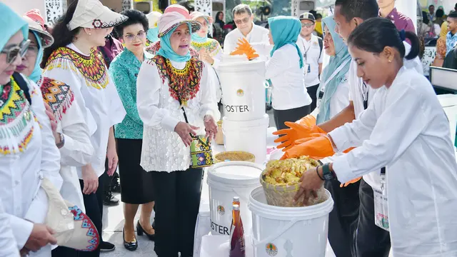 Sampah Jadi Berkah di Tangan Pelaku UMKM, Program TJSL Pertamina Dapat Pujian Ibu Negara