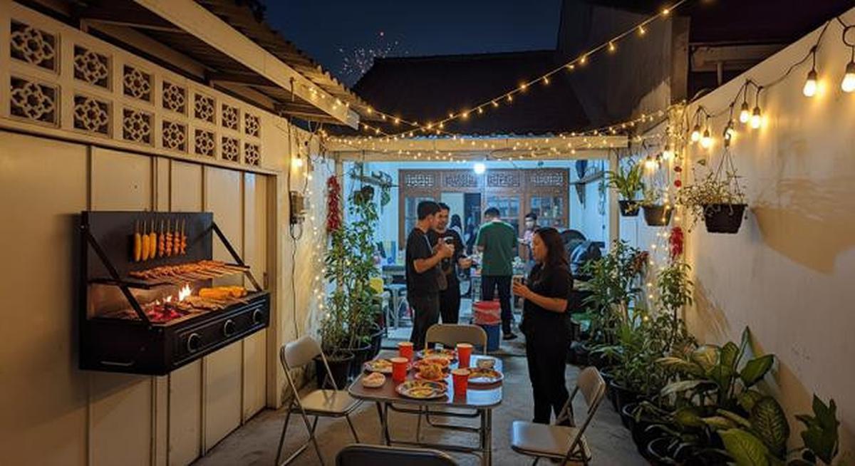 8 Desain Teras Sempit Tapi Luas untuk Acara BBQ Malam Tahun Baru 2026