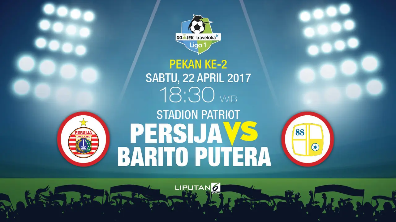 Prediksi Persija Jakarta vs Barito Putera 
