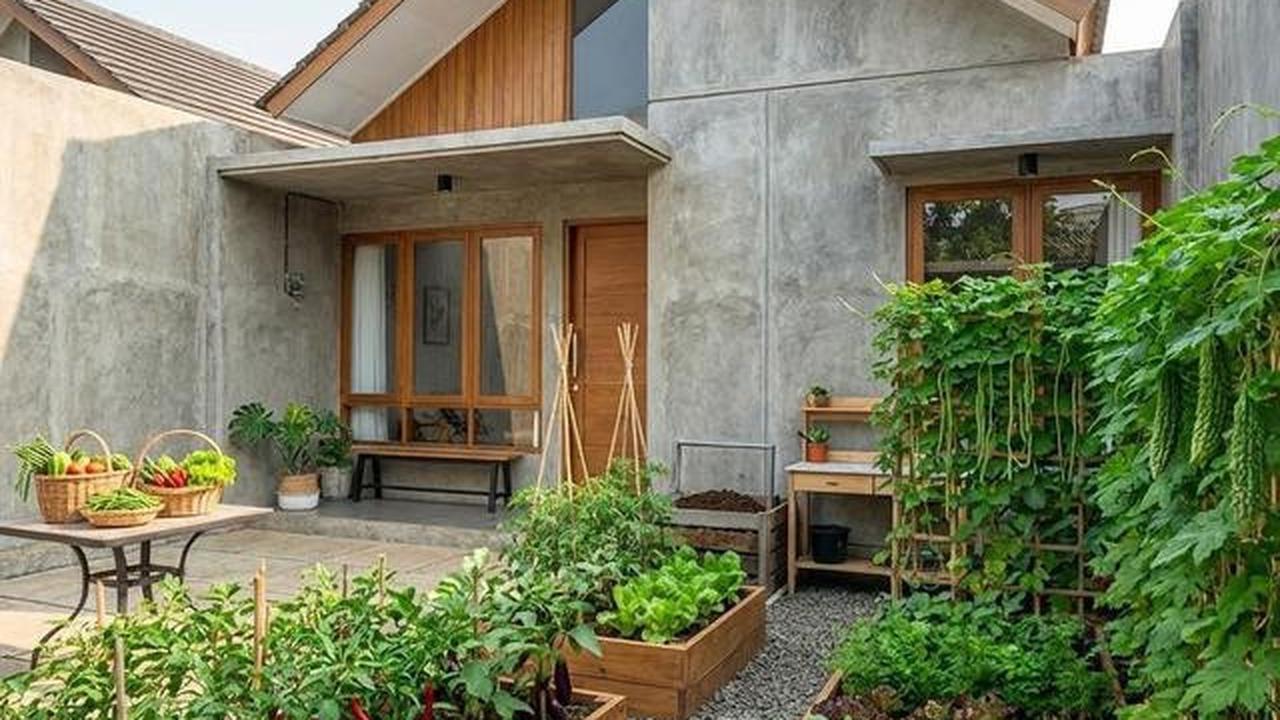 7 Model Taman Rumah Ideal dan Sehat untuk Keluarga, Hunian Asri Nyaman Ditinggali