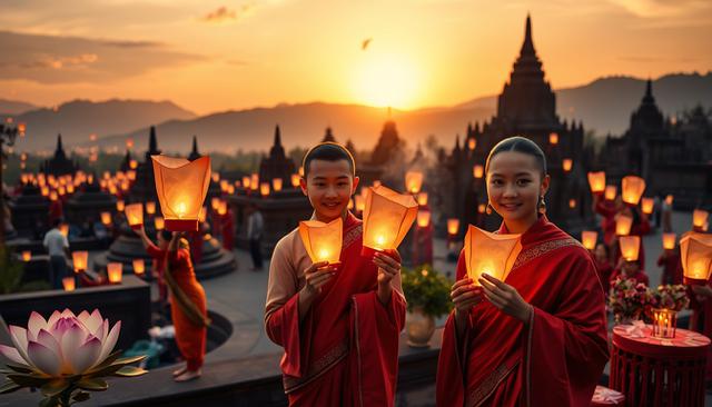 Tradisi dan Kemeriahan Hari Raya Waisak di Indonesia