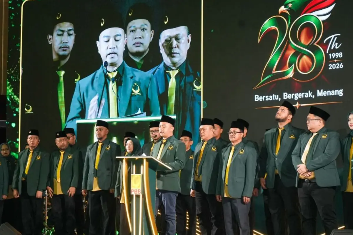Rapat Kerja Nasional (Rakernas), Bimbingan Teknis (Bimtek) anggota DPRD se-Indonesia, dan peringatan Milad Partai Bulan Bintang (PBB) di Jakarta, Jumat (18/7) (Istimewa)
