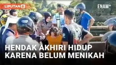 Diduga Depresi Belum Menikah, Seorang Wanita di Maros Nyaris Lompat dari Atas Jembatan