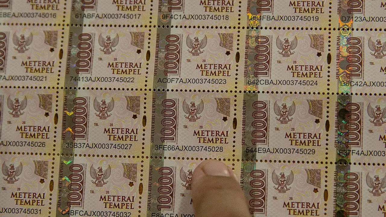 Pembelian Materai Rp 10.000 di Kantor Pos