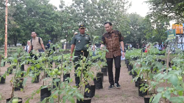 Wakil Ketua MPR RI, Edhie Baskoro Yudhoyono (Ibas) saat berkunjung ke Markas Kodim 0802 Ponorogo, Selasa (3/5/2025) (Istimewa)