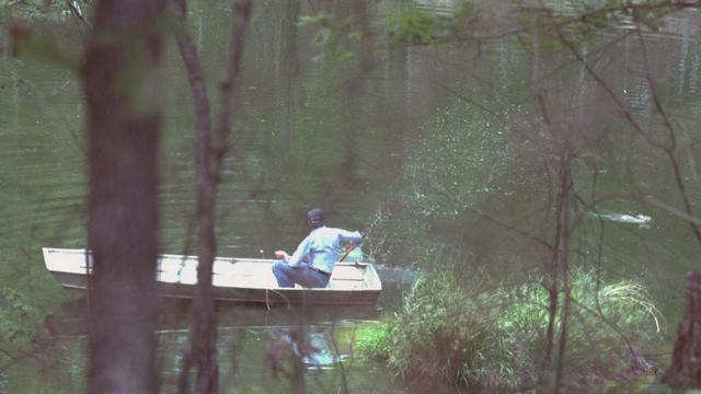 Bukti foto yang menunjukkan Presiden AS ke-39 Jimmy Carter diserang oleh kelinci saat pulang memancing (Jimmy Carter Presidential Library and Museum)