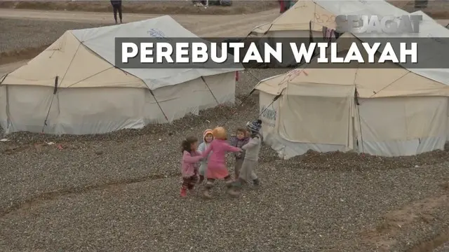 SEJAGAT: Keceriaan Anak-Anak Pengungsi di Dekat Mosul