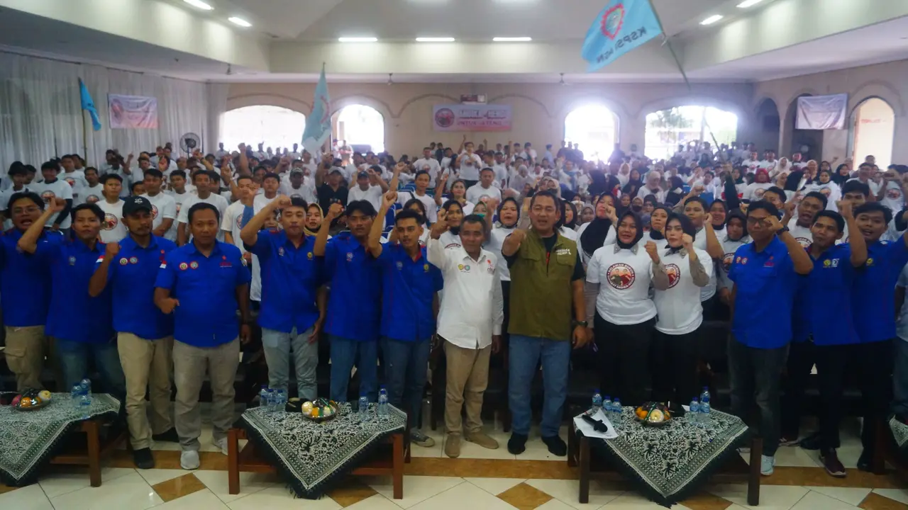 Relawan Buruh Sahabat Andika Perkasa-Hendrar Prihadi (Andika-Hendi) resmi mendukung paslon gubernur dan wakil gubernur Jawa Tengah nomor urut 1 itu di Pilkada Jateng 2024.