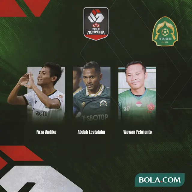 Piala Menpora - Persikabo 1973, Firza Andika, Abduh Lestaluhu, Wawan Febrianto