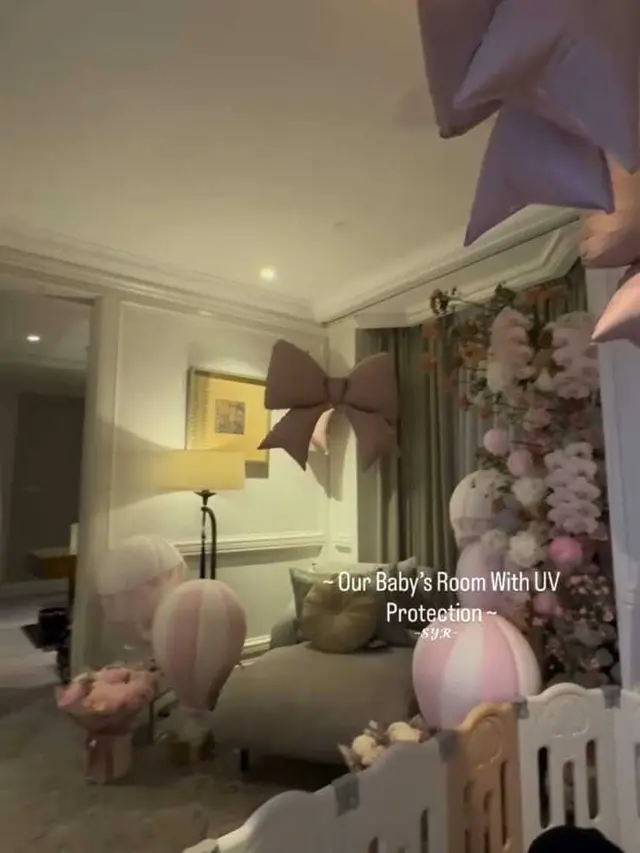 Interior Kamar Anak Syahrini yang Dilengkapi UV Protector/Instagram @princessyahrini