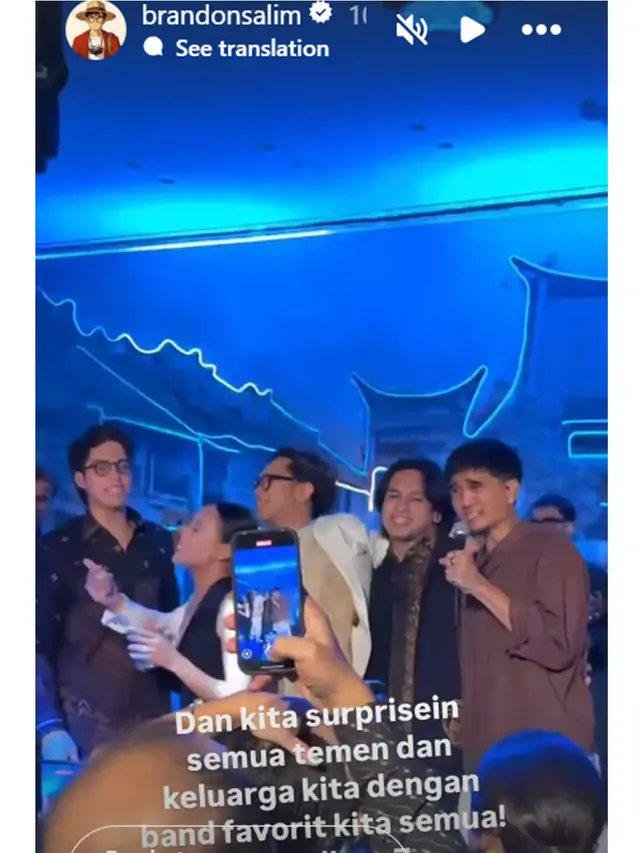 9 Potret Tamu Artis di Pernikahan Brandon Salim dan Dhika Himawan, Ada Sheila On 7