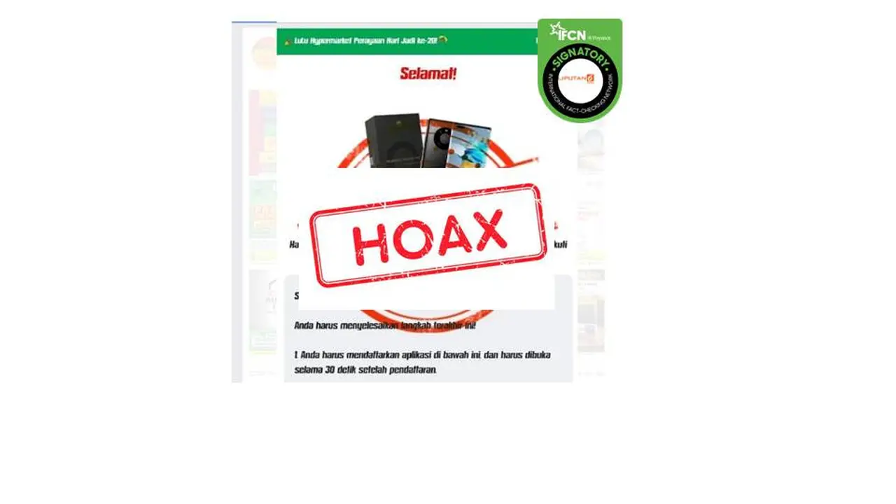 Cek Fakta Lulu Hypermarket