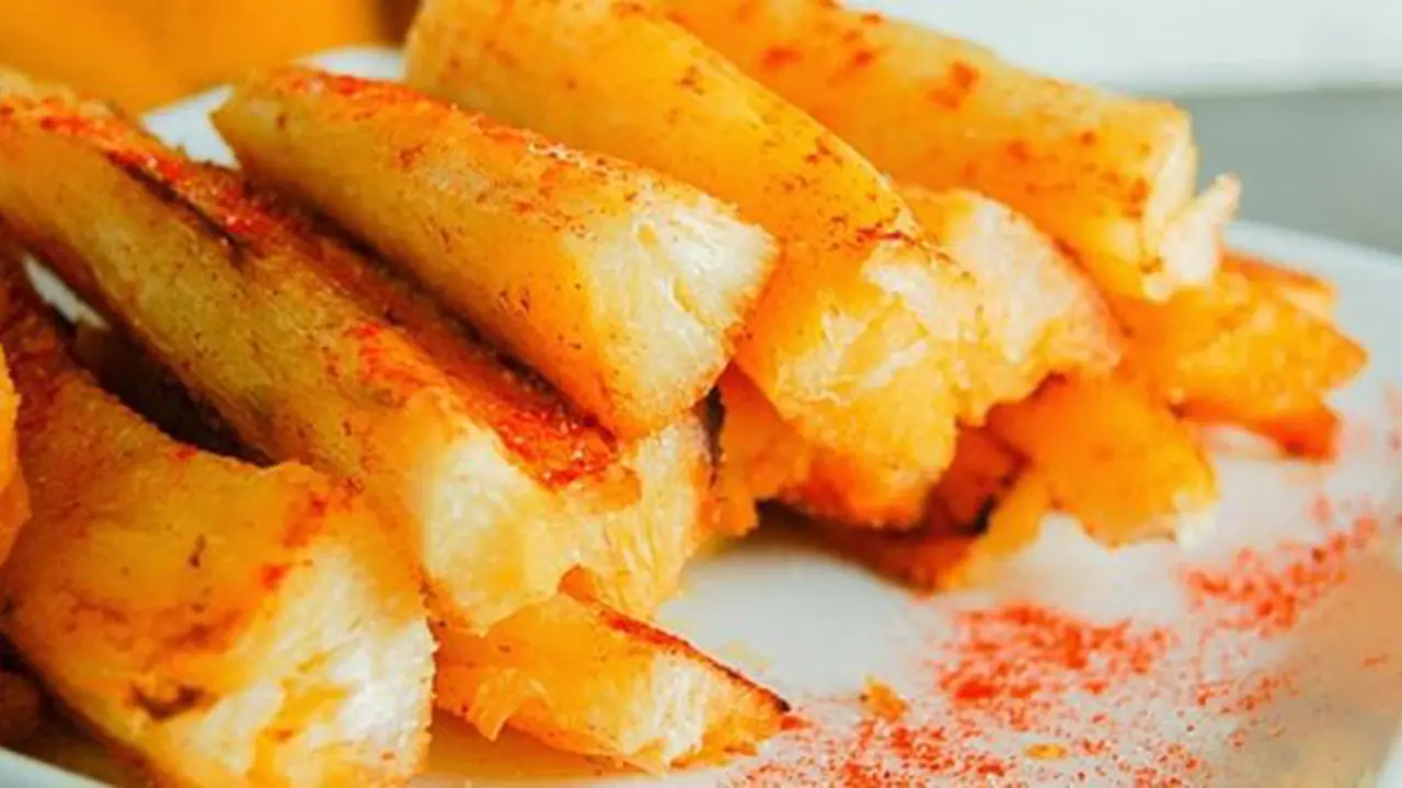 Singkong goreng/copyright A Dash of Delish