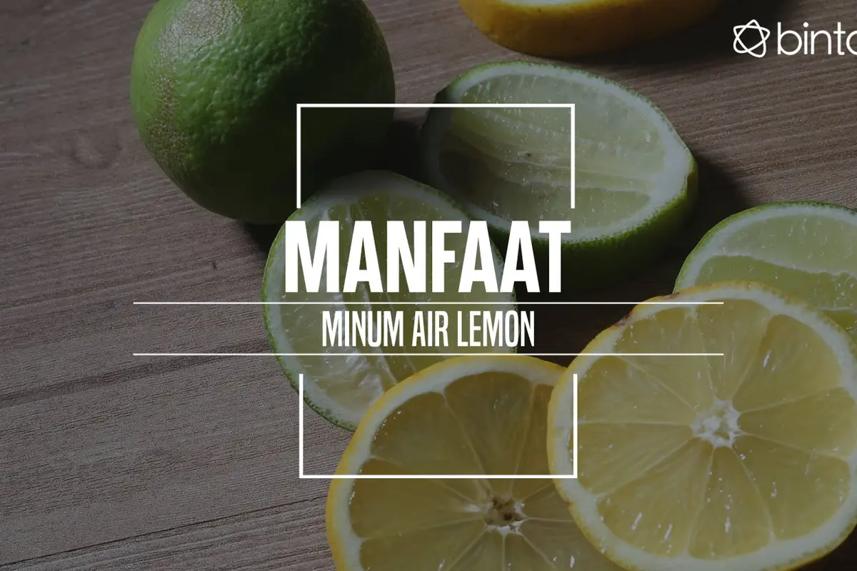Ini manfaat kalau kamu rutin minum air lemon. (Foto: Adrian Putra, Digital Imaging: Nurman Abdul Hakim/Bintang.com)