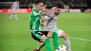 Dengan torehan itu, Antony kini telah mencetak 15 gol dari 36 pertandingan bersama Real Betis di semua ajang. Catatan itu sudah melampaui total golnya selama berseragam Manchester United, yakni 12 gol dari 96 pertandingan. (AFP/Cristina Quicler)