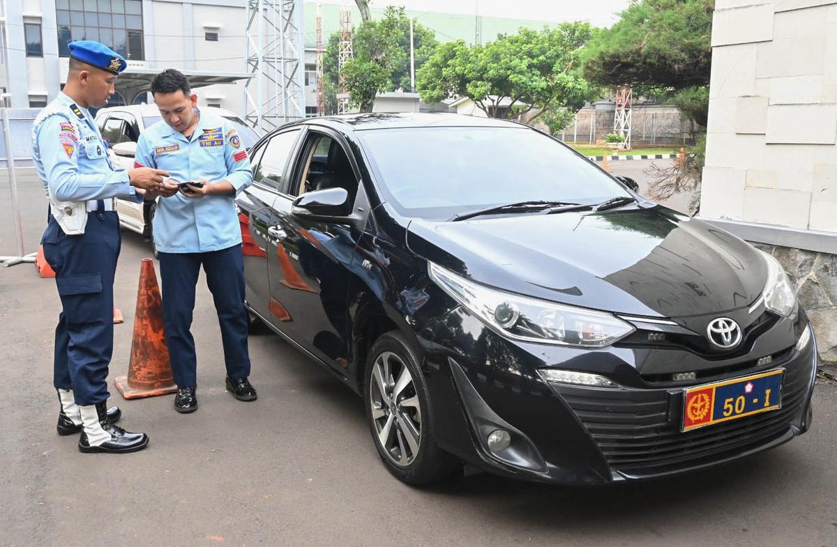 FOTO:  Tegakkan Ketertiban, Pomau Koopsudnas Gelar Operasi Gaktib