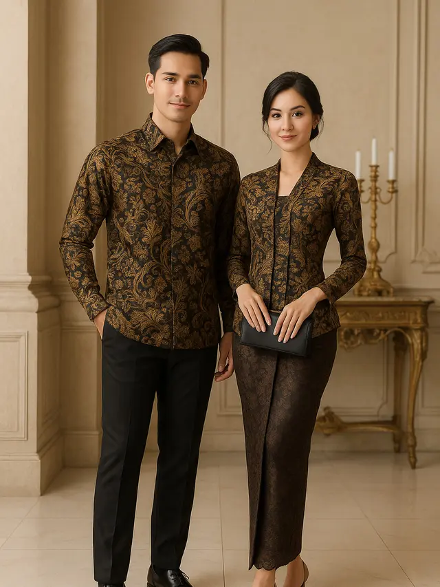 Inspirasi Outfit Kondangan Pria dan Wanita Couple
