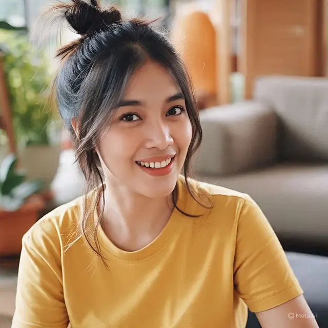 Gaya Rambut Wanita yang Mudah Ditata Tanpa Catok