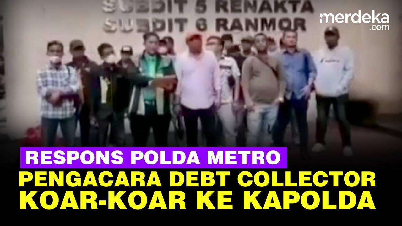 VIDEO: Koar-Koar Pengacara Debt Collector Maki Polisi, Polda Metro Buka Suara