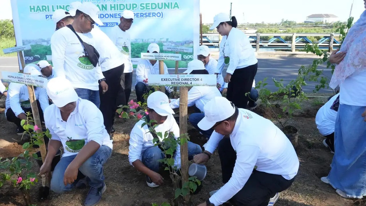 Sebanyak 40 ribu pohon ditanam secara serentak dalam rangka memperingati Hari Lingkungan Hidup Sedunia, yang tahun ini mengangkat tema “Land Restoration, Desertification and Drought Resilience” (Istimewa)