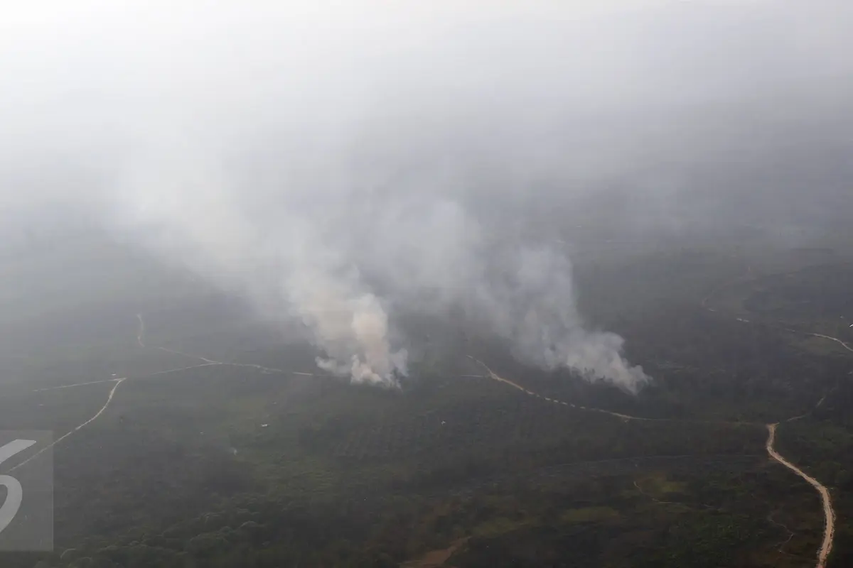 20151027-Begini Penampakan Kabut Asap di Kalimantan Timur