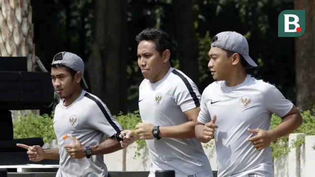 Latihan Timnas Indonesia
