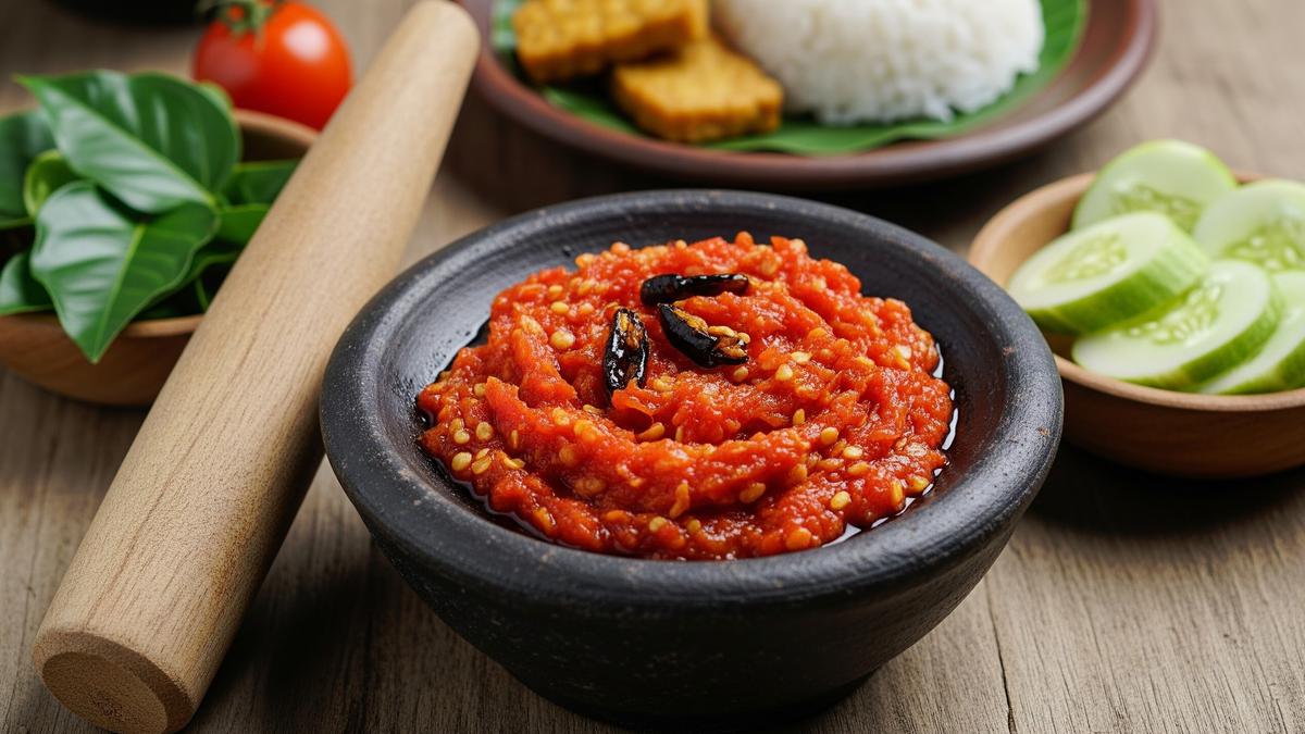 Resep Sambel Tempong Tomat Khas Banyuwangi, Pedasnya Seperti Menampar Lidah