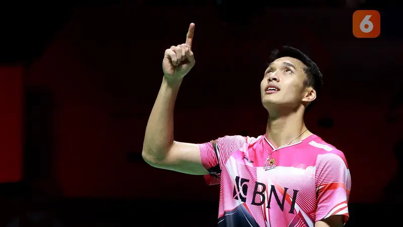 Foto: Lebih Matang dan Jarang Eror, Jonatan Christie Taklukkan Chico dalam All Indonesian Final Indonesia Masters 2023