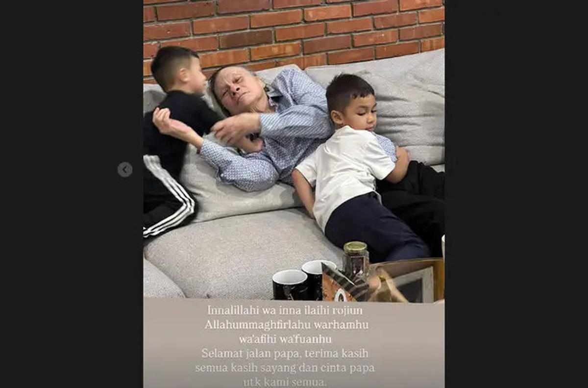 Ayah Baim Wong Meninggal Dunia, Paula Verhoeven: Selamat Jalan Papa