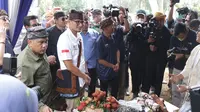 Menparekraf Sandiaga Salahuddin Uno melihat langsung Desa Wisata Edelweiss di Desa Wonokitri, Kabupaten Pasuruan, Jawa Timur. (Istimewa)