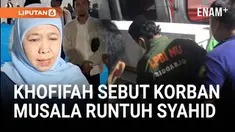 Ketika melihat jasad anak yang telah teridentifikasi oleh Tim DVI Polda Jatim, Gubernur Jawa Timur Khofifah Indar Parawansa yang turut hadir di lokasi menyebut para korban sebagai syahid karena meninggal dunia saat tengah menuntut ilmu dan menjalanka...