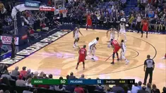 DeMarcus Cousins scores 26 points with 13 rebounds, Anthony Davis adds 25 with 10 boards as the Pelicans beat the Bucks 115-108.